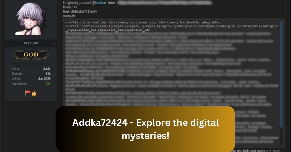 Addka72424 – Explore the digital mysteries!